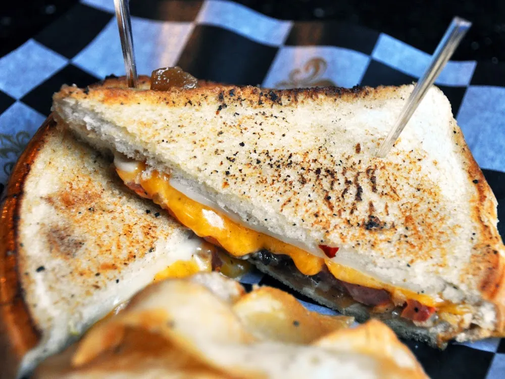 Grown Up Grilled Cheese Sandwich
